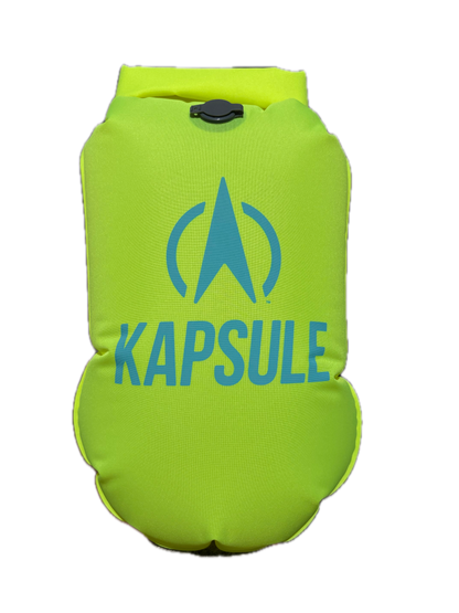 Polyether TPU Neon Green Swim Buoy Traditional