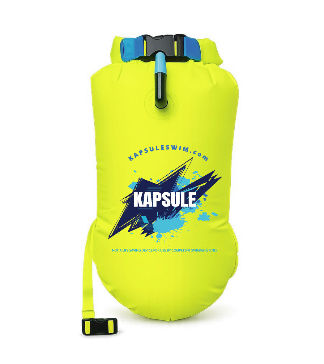 Polyether TPU Neon Green Swim Buoy Sporty