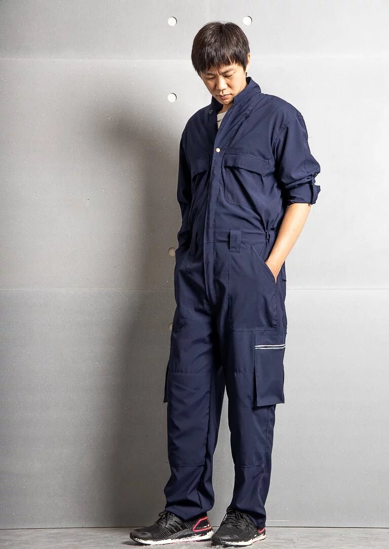 Men &amp; Women Coveralls LSP301 Navy Blue