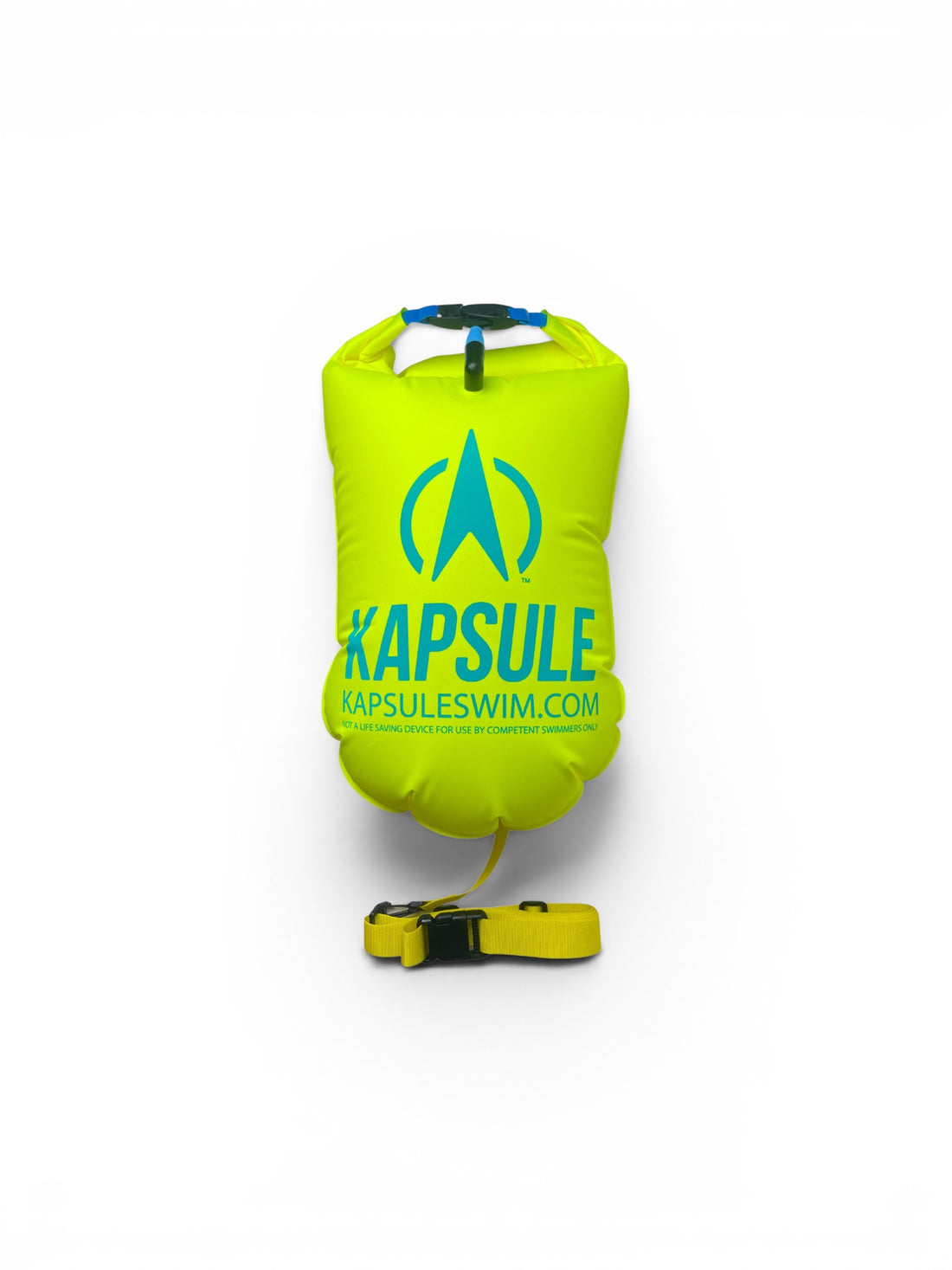 Open Water Swim Buoy 20L – Polyether TPU Safety Float – Aegis (Neon Yellow)