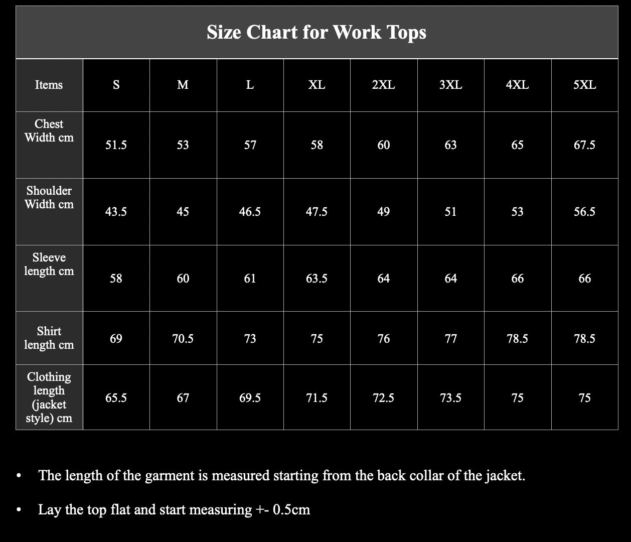 Workwear Top U522 Navy Blue