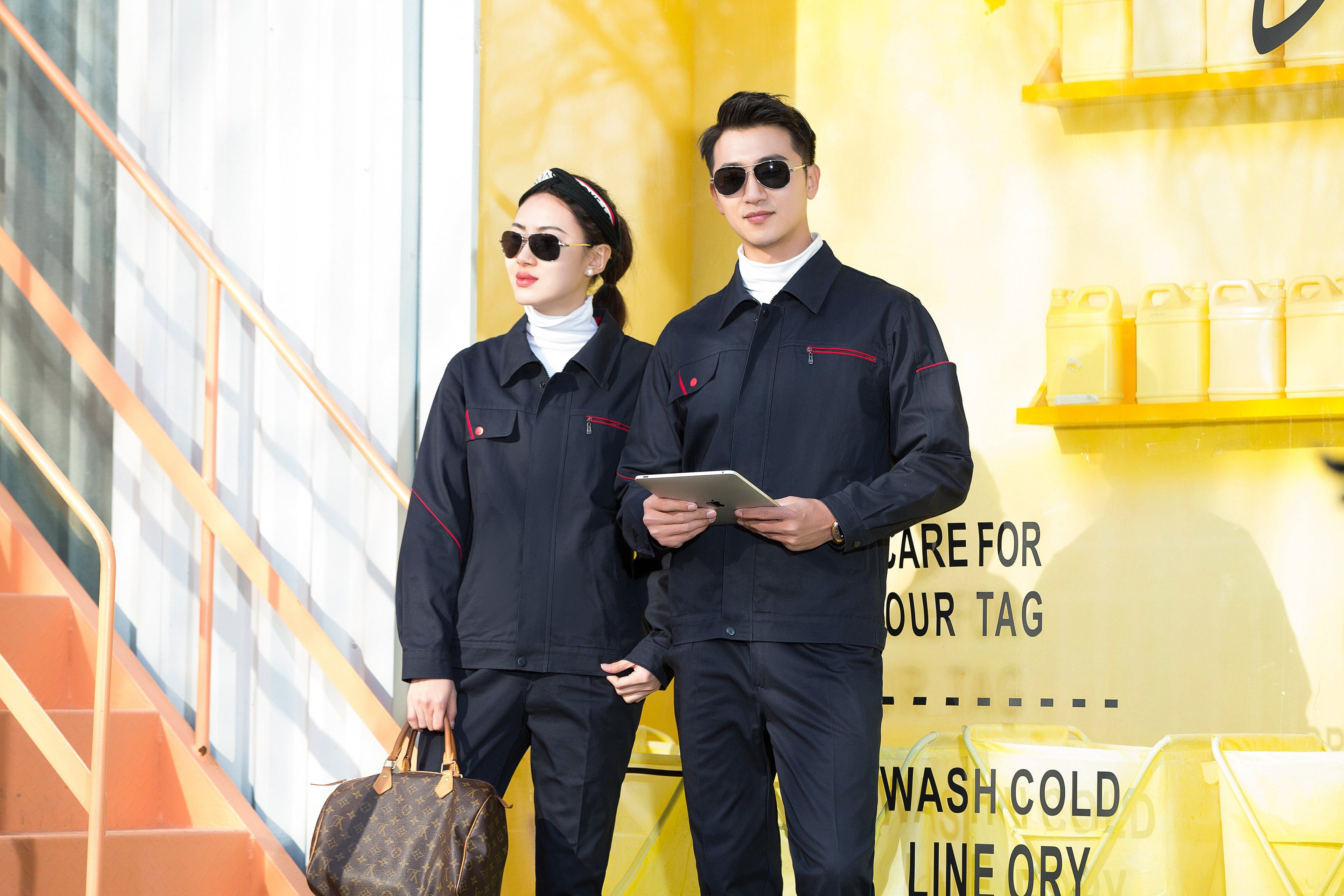 Corals Trading Co. 可樂思百貨商行 纯棉 Autumn and winter long-sleeved pure cotton series workwear SD-PC-W101