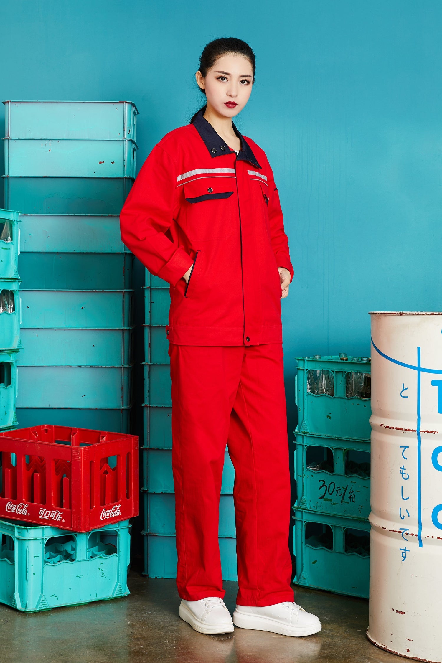 Corals Trading Co. 可樂思百貨商行 纯棉 Autumn and winter long-sleeved pure cotton series workwear SD-PC-W1501