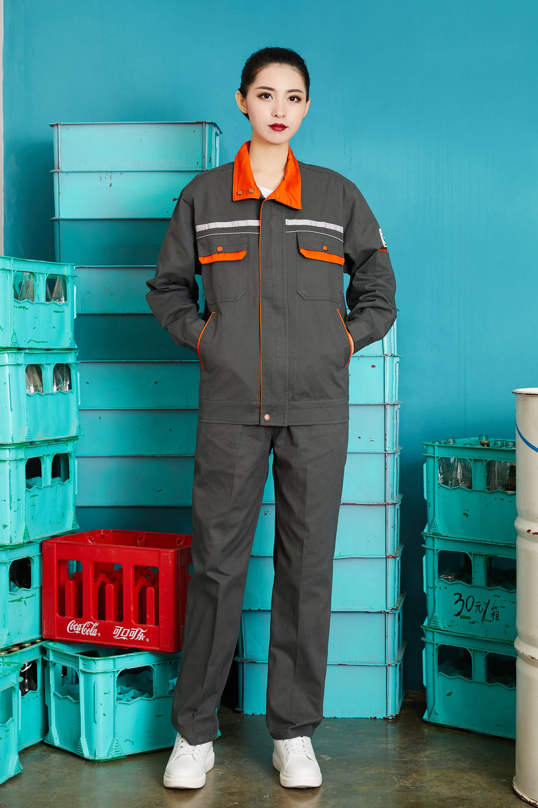 Corals Trading Co. 可樂思百貨商行 纯棉 Autumn and winter long-sleeved pure cotton series workwear SD-PC-W1502