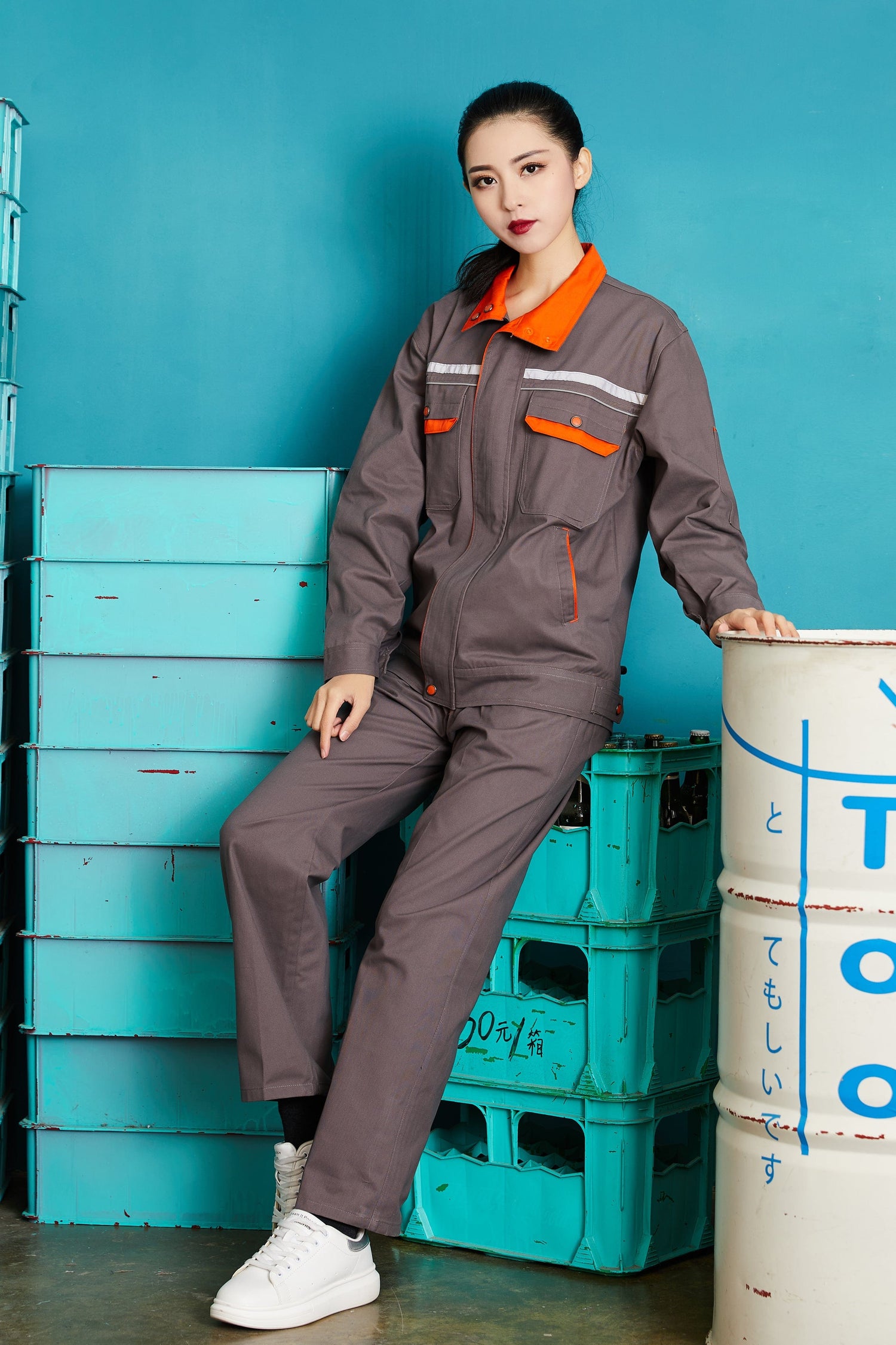 Corals Trading Co. 可樂思百貨商行 纯棉 Autumn and winter long-sleeved pure cotton series workwear SD-PC-W1505