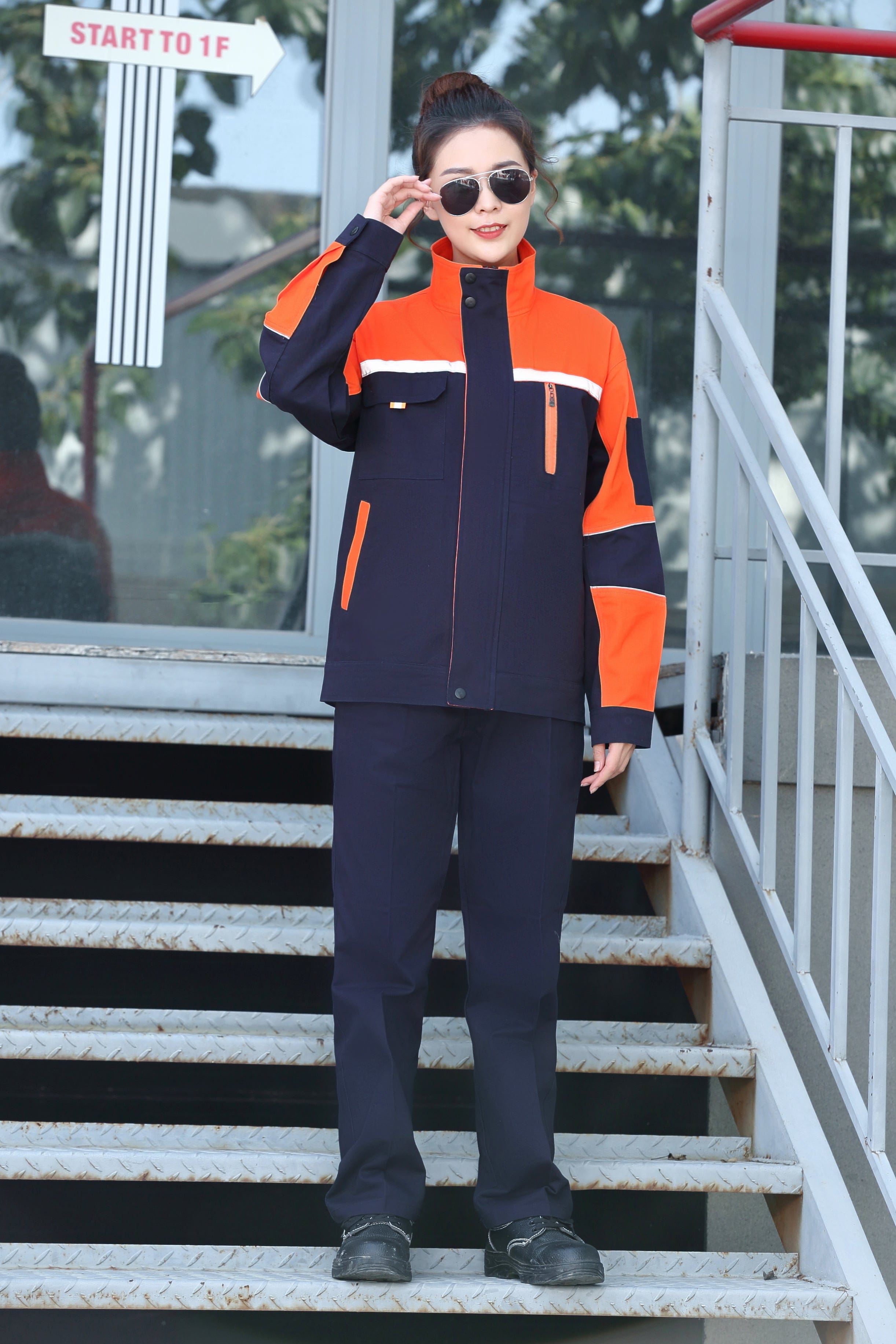 Corals Trading Co. 可樂思百貨商行 纯棉 Autumn and winter long-sleeved pure cotton series workwear SD-PC-W2603