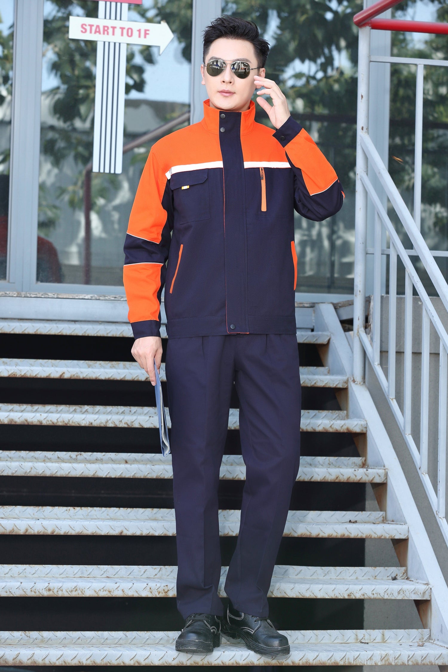 Corals Trading Co. 可樂思百貨商行 纯棉 Autumn and winter long-sleeved pure cotton series workwear SD-PC-W2603