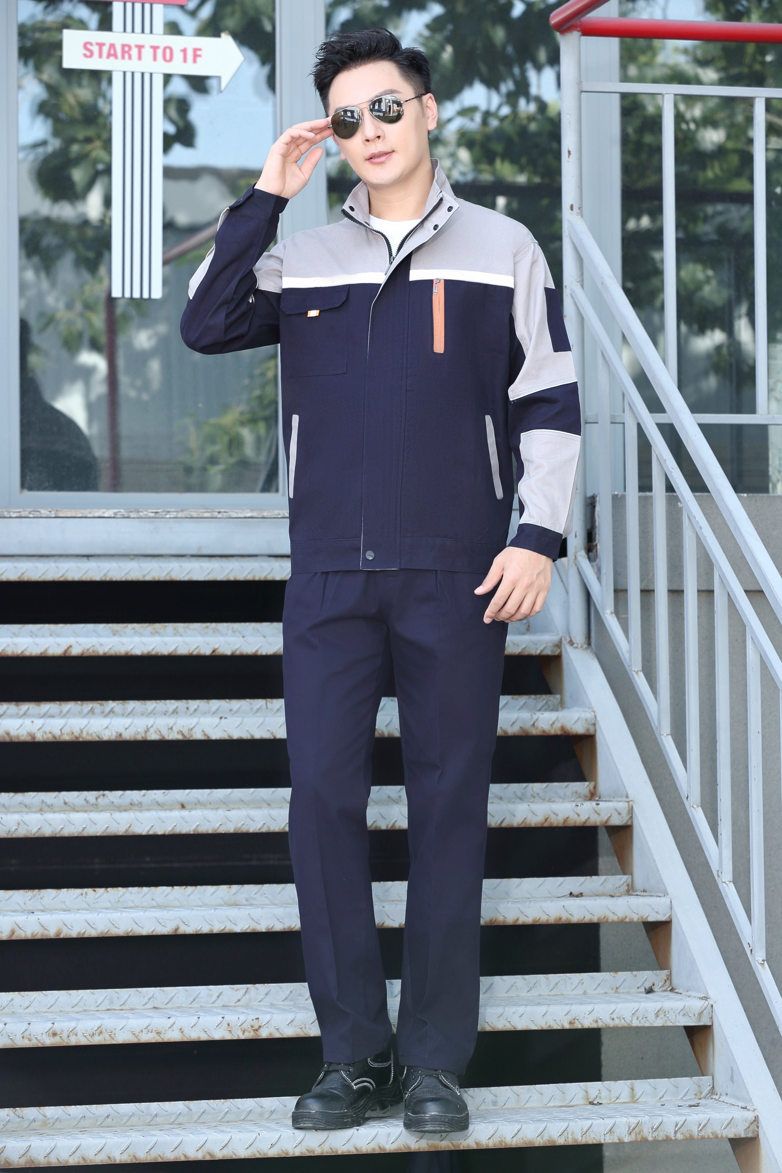 Corals Trading Co. 可樂思百貨商行 纯棉 Autumn and winter long-sleeved pure cotton series workwear SD-PC-W2604