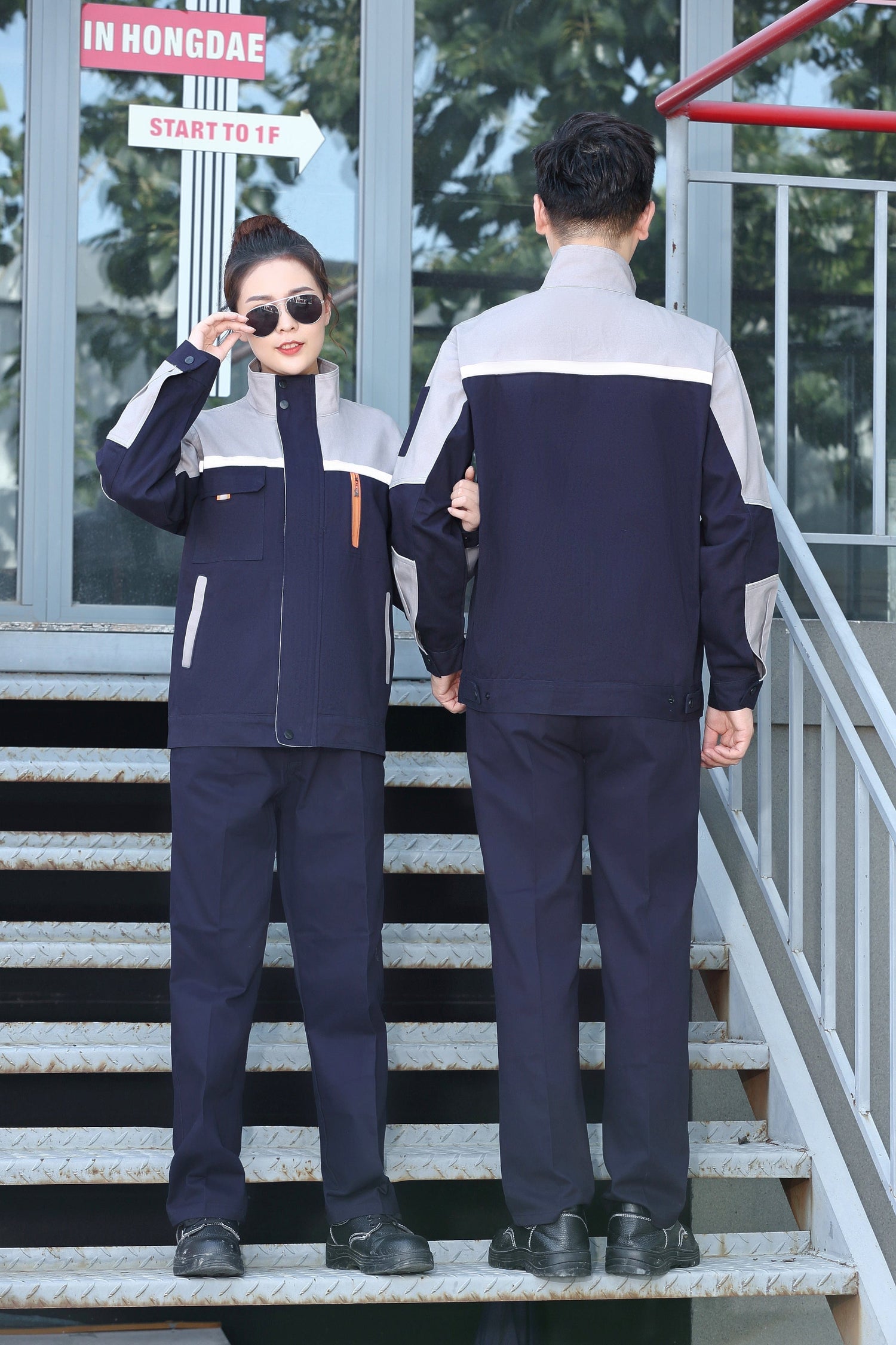 Corals Trading Co. 可樂思百貨商行 纯棉 Autumn and winter long-sleeved pure cotton series workwear SD-PC-W2604