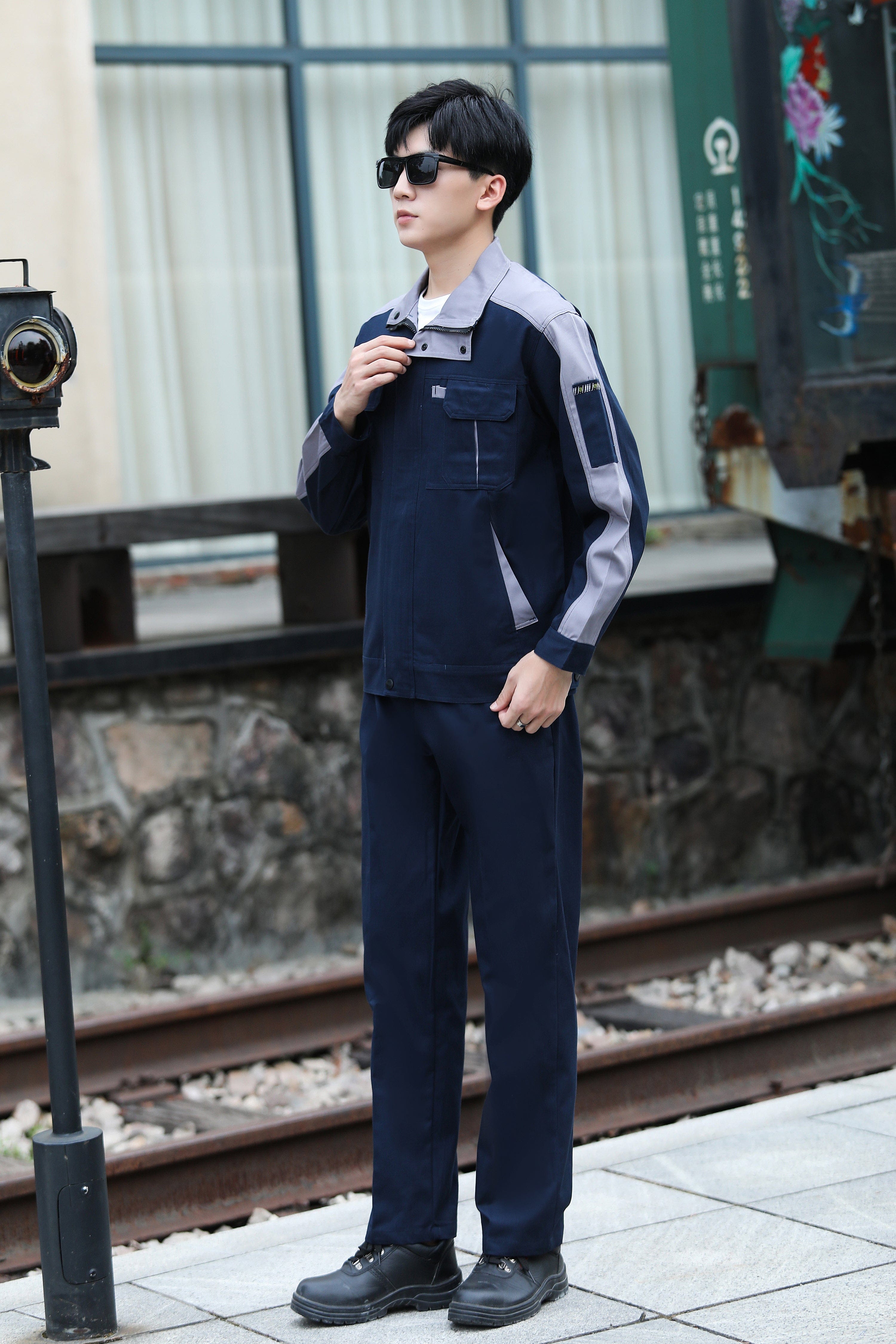 Corals Trading Co. 可樂思百貨商行 纯棉 Autumn and winter long-sleeved pure cotton series workwear SD-PC-W804
