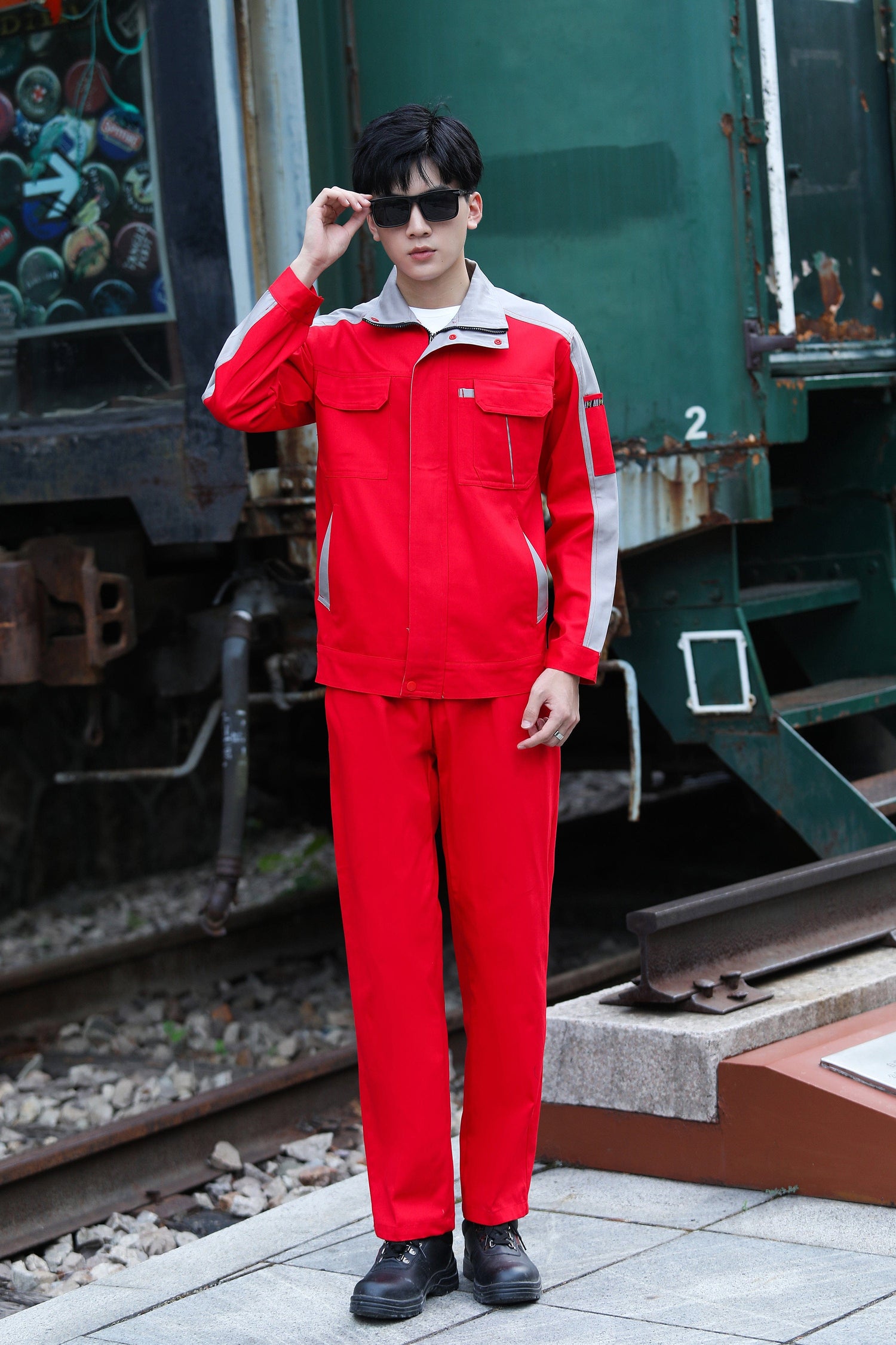 Corals Trading Co. 可樂思百貨商行 纯棉 Autumn and winter long-sleeved pure cotton series workwear SD-PC-W805