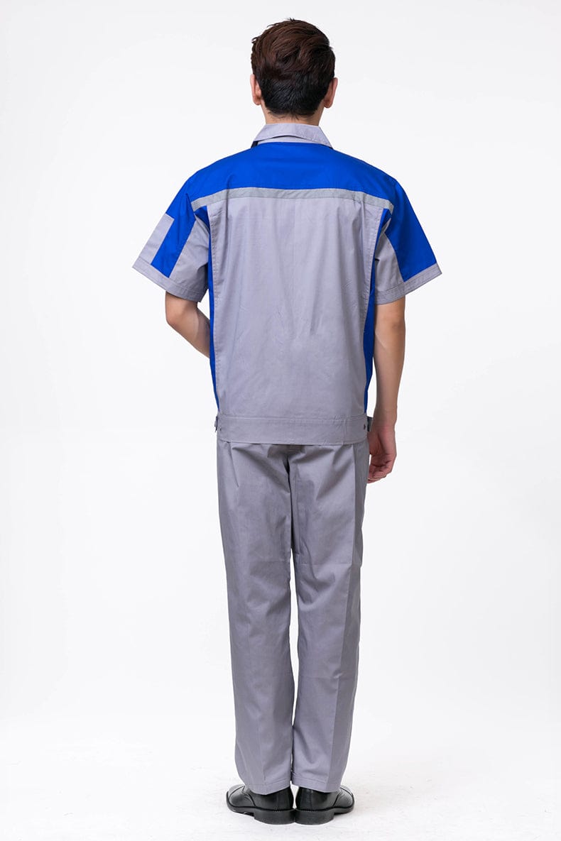 Corals Trading Co. 可樂思百貨商行 涤棉 Short-sleeved polyester cotton overalls for summer SD-S1101