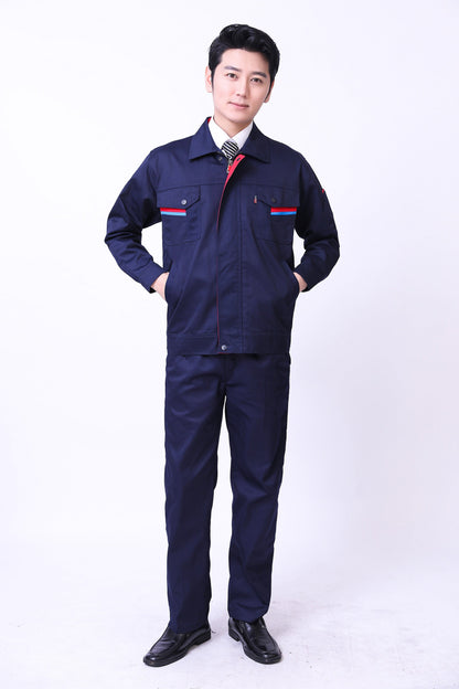 Corals Trading Co. 可樂思百貨商行 涤棉 Spring and Autumn Long Sleeve Polyester-Cotton Workwear SD-W401