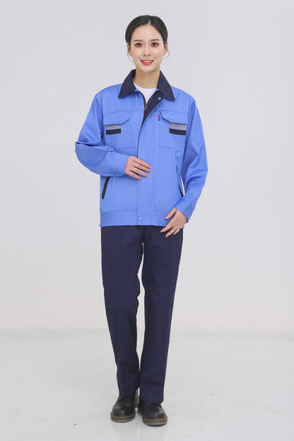 Corals Trading Co. 可樂思百貨商行 涤棉 Spring and Autumn Long Sleeve Polyester-Cotton Workwear SD-W404