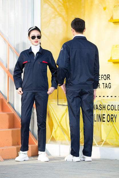 Corals Trading Co. 可樂思百貨商行 纯棉 Spring and Autumn style long-sleeved anti-static work clothes series SD-AS-W101