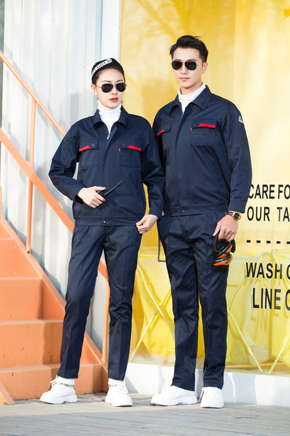 Corals Trading Co. 可樂思百貨商行 纯棉 Spring and Autumn style long-sleeved anti-static work clothes series SD-AS-W101